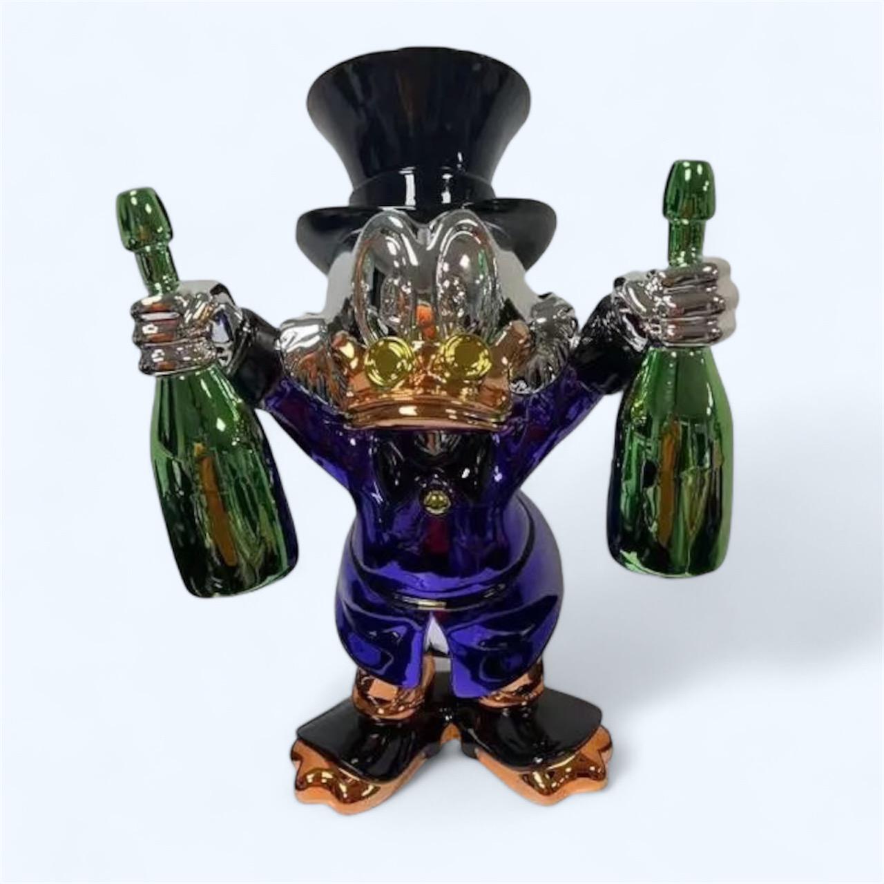 Champagne Duck (Blue)